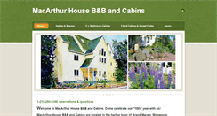 Desktop Screenshot of macarthurhouse.net